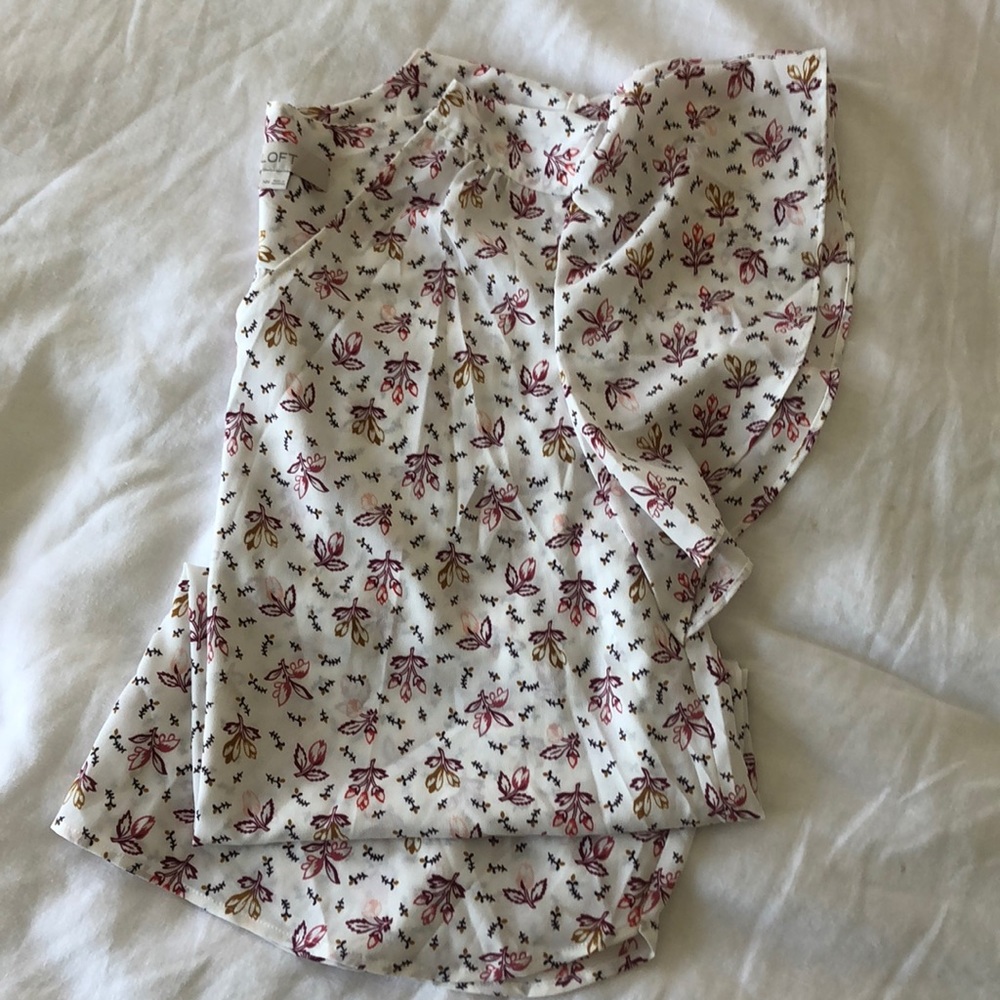 Flutter Sleeve Maternity Blouse